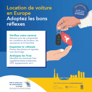 Exposition sur les droits des consommateurs à la Gare de Luxembourg