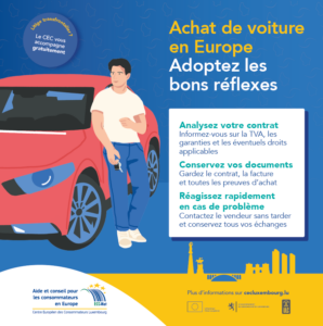 Exposition sur les droits des consommateurs à la Gare de Luxembourg